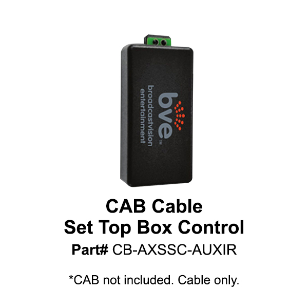 Cab cable set top box control part CB-AXSSC-AUXIR.